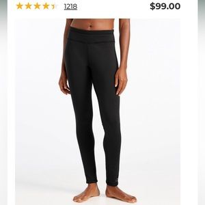 L.L. Bean Black Leggings
